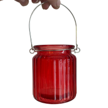 Fanal de vidrio para velas