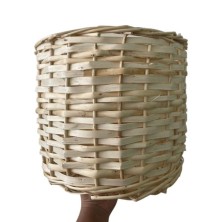 Canasto de mimbre 25cm de diámetro