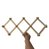 Perchero de pared madera