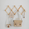 Perchero de pared madera