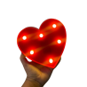 Lampara corazón San Valentin