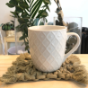 Posavasos artesanalas de macrame