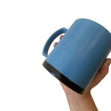 Taza XL linea negra