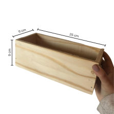Cajón madera de pino