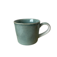 Taza mug cerámica verde agua