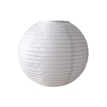 Pantalla china blanca de papel globo 30 cm