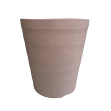 Maceta plástica simil piedra