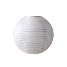 Pantalla Blanca De Papel Globo Lampara China 20 Cm