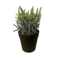 Planta decorativa artificial en maceta