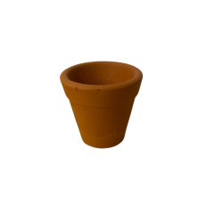 Maceta barro diseño clásico mini