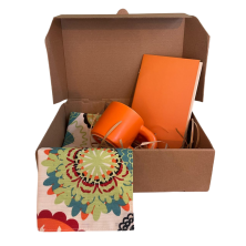 Box Pop Mandala – Taza, Cuaderno e Individual