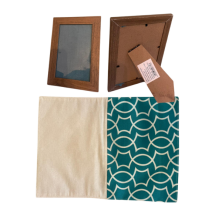 Set Decorativo para Recibidor con Portarretrato e Individual