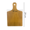 Set de Camping con Tacitas, Tabla de Madera y Mazo de Cartas