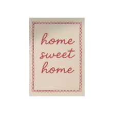 Lamina lienzo home sweet home 23x30 cm