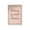 Lamina lienzo home sweet home 23x30 cm