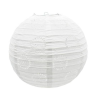 Pantalla Papel Blanca Calada 30 Cm