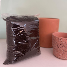 Sustrato Orgánico 3L Humus De Lombriz y Tierra Negra