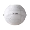 Pantalla de Papel Blanca 35 cm
