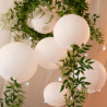 Pantalla de Papel Blanca 35 cm