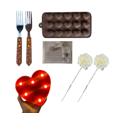 Detalles para San Valentín Romántico Molde Corazones