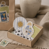 Pack 30 Stickers Uruguay Mundial Packaging Papel Brillo