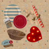 Set Circo Vintage para Fiestas | Vajilla y Decoración