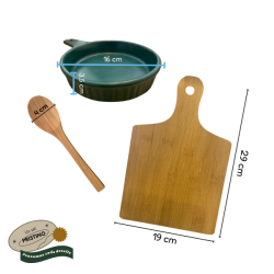 Set Picada en casa | Tabla, Vasos y Provoleta