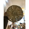 Circulo de mimbre, centro de mesa, colgante para pared