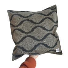 Almohadón estampado hindú con relleno